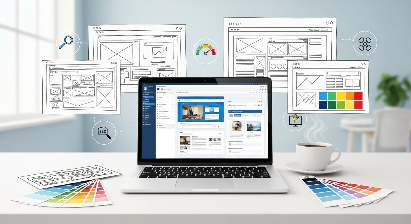 We will create and customize a professional WordPress website tailored to your needs